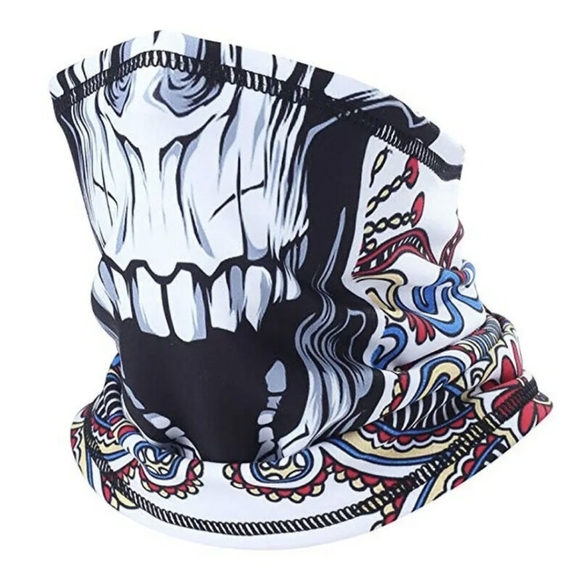 Winter Fleece Neck Gaiter Half Face Mask Ski Motorcycle Cycling Scarf Bandana US - Picture 5 of 6